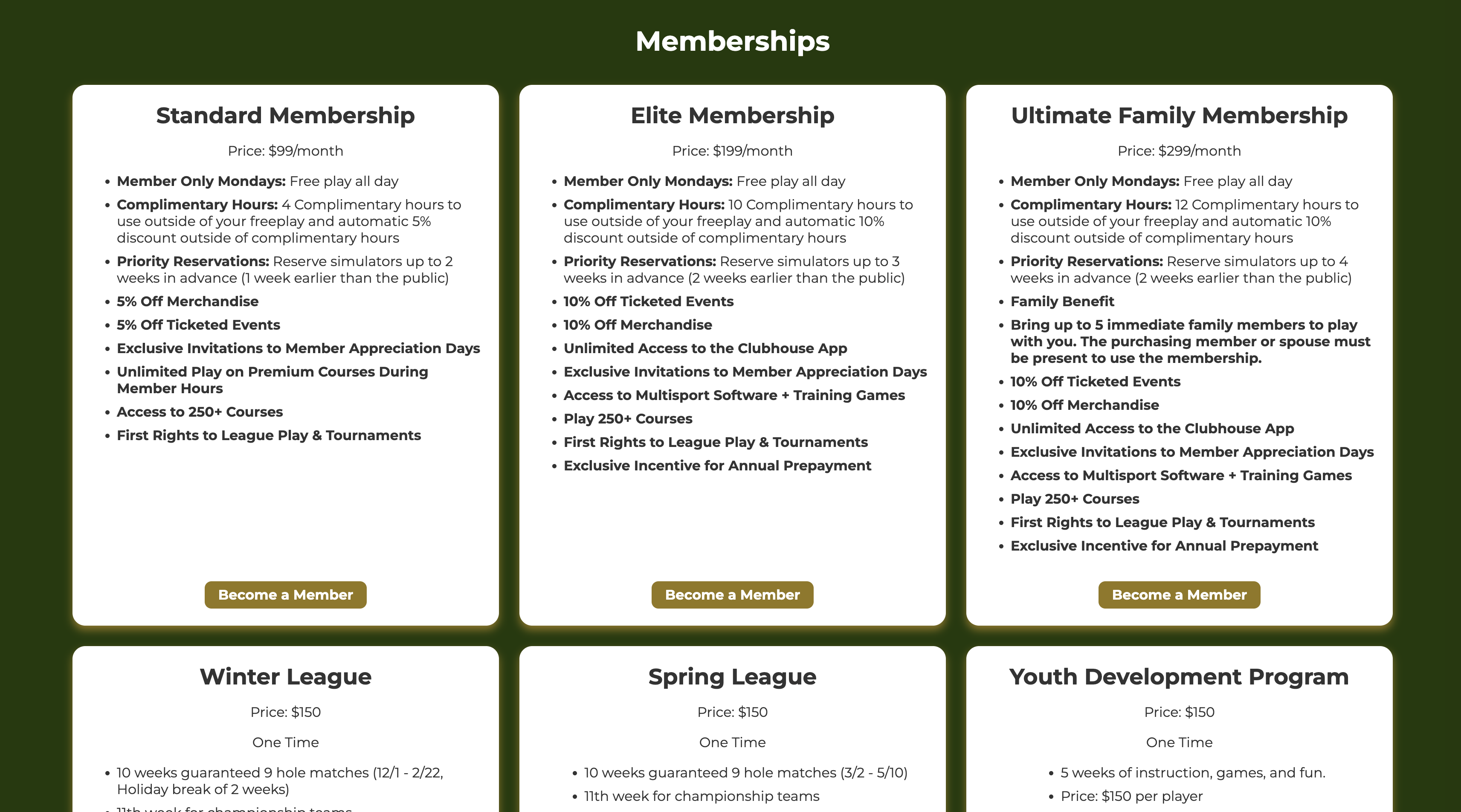 Payment summary screen